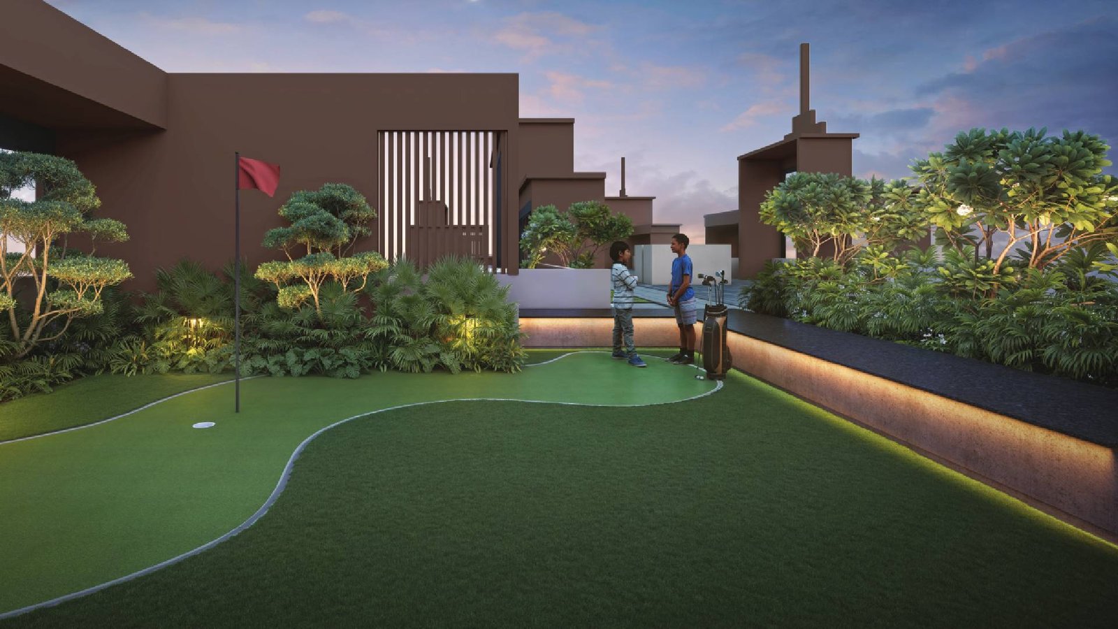 Dream Velmore mini golf area